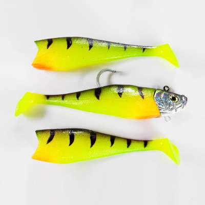 Storm Wildeye Giant Jigging Shad Gummifisch 15cm 135g CD Chartreuse Demon