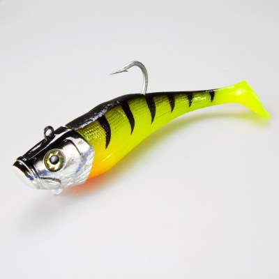 Storm Wildeye Giant Jigging Shad Gummifisch 15cm 135g CD Chartreuse Demon