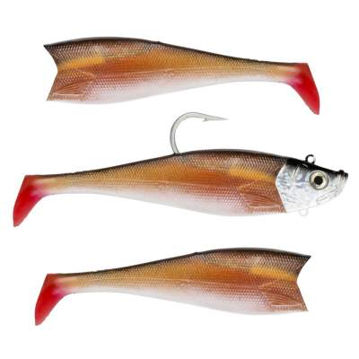 Storm Wildeye Giant Jigging Shad Gummifisch 18cm 264g RTC Red Tail Cod, - 18cm - Red Tail Cod - 264g - 1Stück