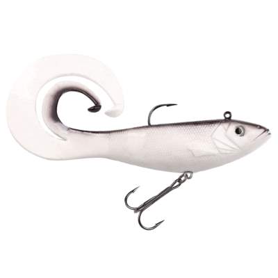 Storm Split Tail Seeker Shad Gummifisch 20cm Dark Grey White