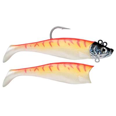 Storm Wildeye Giant Jigging Shad Gummifisch 30cm 510g UVPF UV Pink Fire, - 30cm - UV - 510g - 1+1Stück