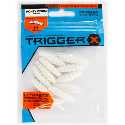 Trigger X 9 Pakete Salmon Egg (Lachseier) and Honey Worm (Bienenmaden) Forellen Set