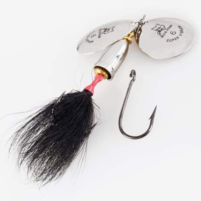 Blue Fox Vibrax Spinner Double Spin Gr. 6 Doppelblatt 22g Farbe 100, - 100 - 22g - Gr.6 - 1Stück