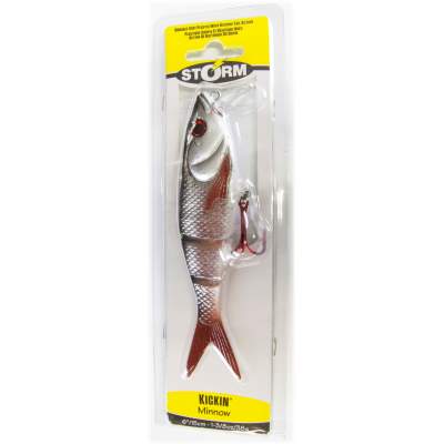 Storm Segmented Kickin Minnow 15cm BRO, - 15cm - BRO - 38g