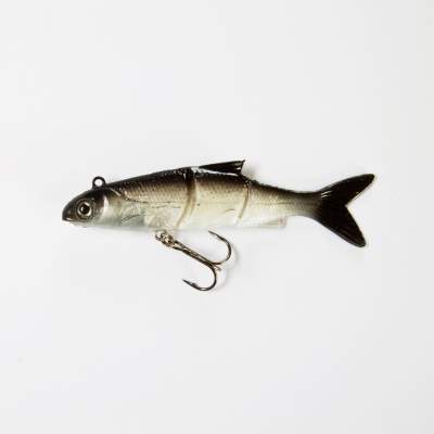 Storm Live Kickin' Minnow 10cm Gummifisch Black Silver Minnow 10cm - BKS - 1Stück