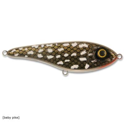 Strike Pro Buster Jerk, slow sinking/suspending 75 BP 15cm - Baby Pike - 75g - 1Stück