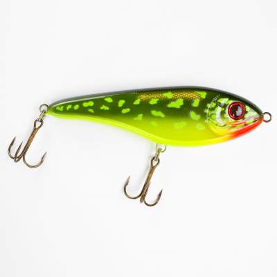 Strike Pro Buster Jerk Jerkbait 15cm - Hot Pike- 75g - 1Stück