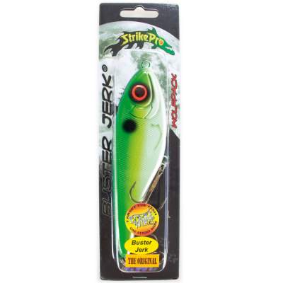 Strike Pro Jerkbait Buster Jerk 15cm slow sinking C500F Wolfpack Rugen (Rügen) Shad, - 15cm - Rugen Shad - 75g - 1Stück