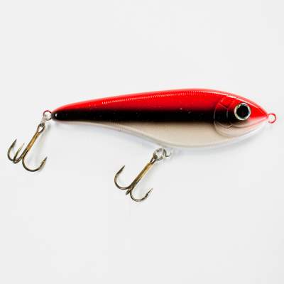 Strike Pro Jerkbait Buster Jerk 15cm slow sinking C537F Wolfpack Fireman, - 15cm - Fireman - 75g - 1Stück