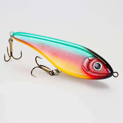 Strike Pro Jerkbait Buster Jerk 15cm Shallow Runner floating C038 Parrot, 15cm - Parrot - 64,5g - 1Stück