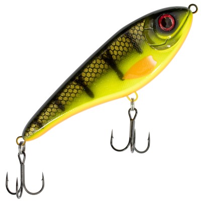 Strike Pro Buster Jerk, 15cm - Hot Baitfishh - 64,5g - 1Stück