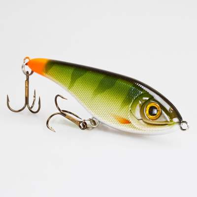 Strike Pro Buster Jerk II 12cm 35g C076 Natural Perch, - 12cm - Natural Perch - 35g - 1Stück