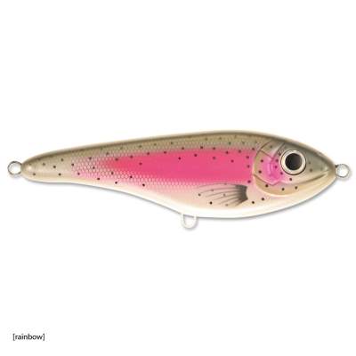 Strike Pro Buster Jerk II 12cm 35g C377 Wolfpack Rainbow Trout, - 12cm - Rainbow Trout - 35g - 1Stück