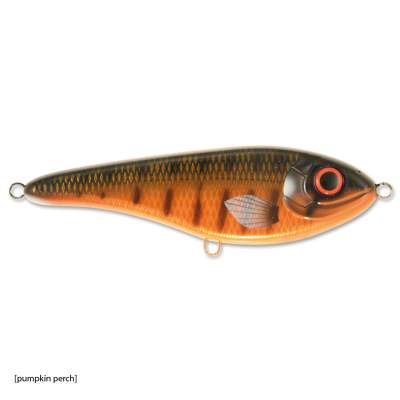 Strike Pro Buster Jerk II Wolfpack Edition, suspending 35 PP, - 12cm - Pumpkin Perch - 35g - 1Stück