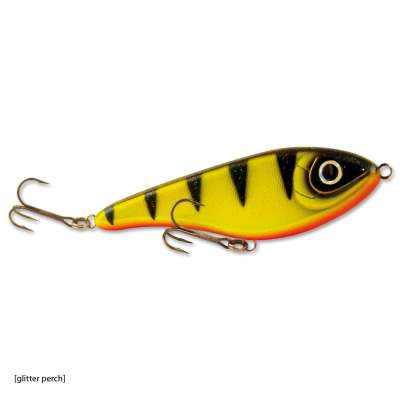 Strike Pro Buster Jerk II Wolfpack Edition, suspending 35 PP 12cm - Pumpkin Perch - 35g - 1Stück
