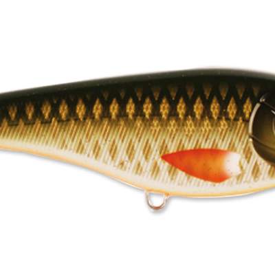 Strike Pro Buster Jerk II Wolfpack Edition, suspending 35 GO 12cm - Golden Olive - 35g - 1Stück