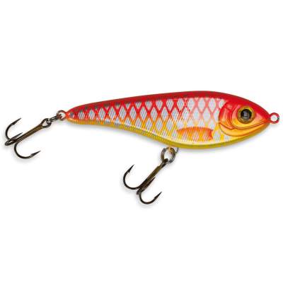 Strike Pro Buster Jerk II Wolfpack Edition, suspending 35 FS 12cm - Fluo Sunburst - 37g - 1Stück