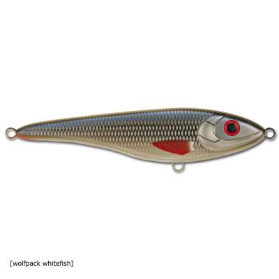 Strike Pro Big Bandit, suspending 88 WW, - 19,6cm - Wolfpack Whitefish - 88,5g - 1Stück