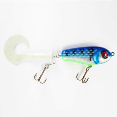 Strike Pro Wolf Tail Jerkbait 23cm sinking C390F Wolfpack Ocean Blue, - 23cm - Ocean Blue - 106g - 1Stück