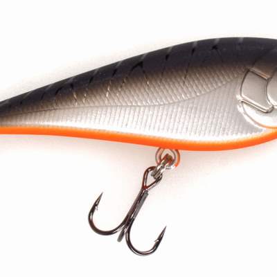 Strike Pro Tiny Buster Jerk 6,5cm CA06 Grey Shadow, 6,5cm - Grey Shadow - 11g - 1Stück