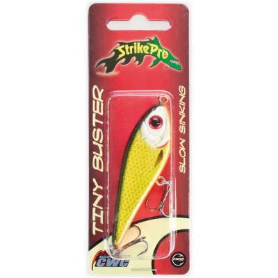 Strike Pro Tiny Buster Jerk 6,5cm C041 Dirty Roach (Skitmört), 6,5cm - Dirty Roach (Skitmört) - 11g - 1Stück