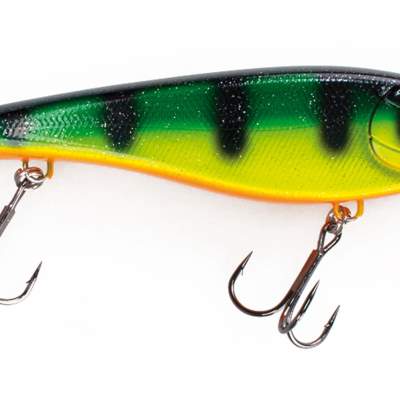 Strike Pro Bandit Tail Jerk, slow sinking (22,0cm Komplettlänge) FT, - 15cm - Fire Tiger - 80g - 1Stück