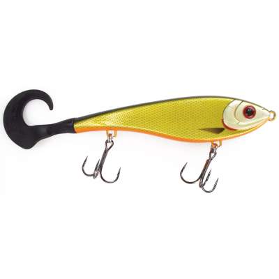 Strike Pro Bandit Tail Jerk, slow sinking (22,0cm Komplettlänge) SK, - 15cm - Skitmört - 80g - 1Stück