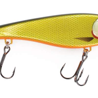 Strike Pro Bandit Tail Jerk, slow sinking (22,0cm Komplettlänge) SK, - 15cm - Skitmört - 80g - 1Stück