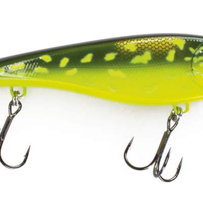 Strike Pro Bandit Tail Jerk, slow sinking (22,0cm Komplettlänge) HP, - 15cm - Hot Pike - 80g - 1Stück