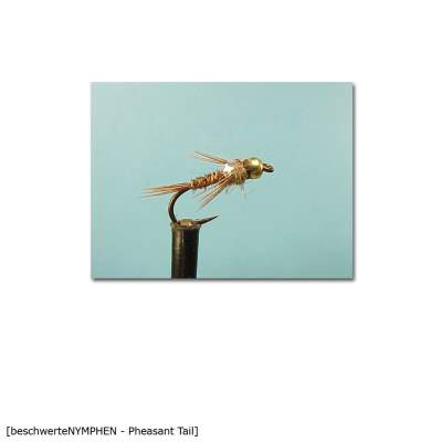 X-Version Fly Beschwerte Nymphe PHEASANT TAIL 12 Gr.12 - 1Stück - 75