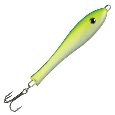 Angel Domäne Rundkopf Spezi Pilker grün/gelb 125g grün/gelb - 125g - 1Stück