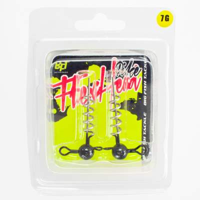 BFT Flexhead Pike Jighead 2er Pack black 7g