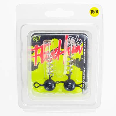 BFT Flexhead Pike Jighead 2er Pack black 15g,