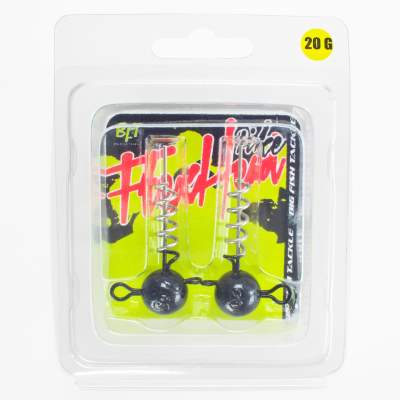 BFT Flexhead Pike Jighead 2er Pack black 20g,