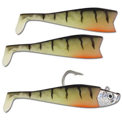 Team Deep Sea Heilbutt Shad 240 SL, - 24cm - selbstleuchtend - 382/100g - 3+1Stück