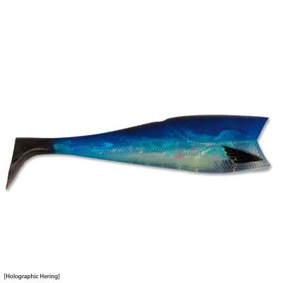 Team Deep Sea Heilbutt Shad Ersatz Shad HH, - holographic Hering - 1Stück