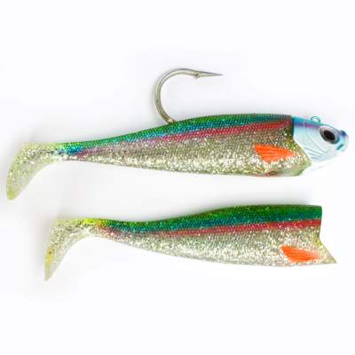 Team Deep Sea Saltwater Jig Shad 24cm 24cm - Holographic Hering - 400 - 1+2Stück