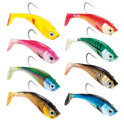 Team Deep Sea Saltwater Jig Shad, 20,0cm, 265g, 1 Kopf + 1 Shad, Holographic Hering 20cm - Holographic Hering - 265 - 1+1Stück