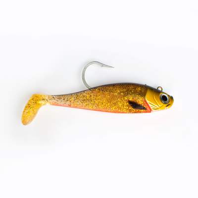 Team Deep Sea Saltwater Jig Shad, 20,0cm, 265g, 1 Kopf + 1 Shad, Golden Joker 20cm - Golden Joker - 265 - 1+1Stück