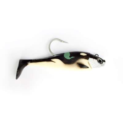 Team Deep Sea Saltwater Jig Shad, 20,0cm, 265g, 1 Kopf + 1 Shad, Killer Orca, - 20cm - Killer Orca - 265 - 1+1Stück