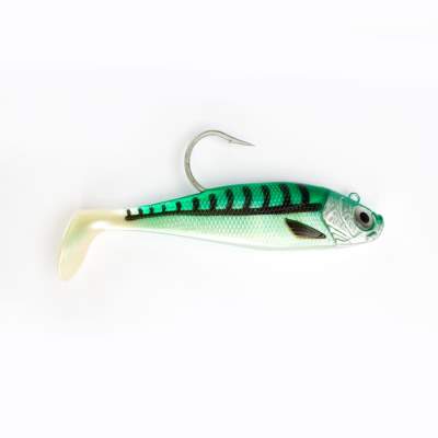 Team Deep Sea Saltwater Jig Shad, 20,0cm, 265g, 1 Kopf + 1 Shad, Mackrele Spezial 20cm - Mackrele Spezial - 265 - 1+1Stück