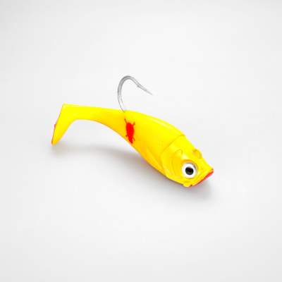Team Deep Sea Saltwater Jig Shad, 16,0cm, 180g, 1 Kopf + 1 Shad, Contaminated Sundown 16cm - Contaminated Sundown - 180 - 1+1Stück