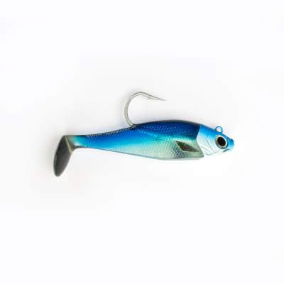 Team Deep Sea Saltwater Jig Shad, 16,0cm, 180g, 1 Kopf + 1 Shad, Seelachs Spezial 16cm - Seelachs Spezial - 180 - 1+1Stück