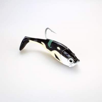 Team Deep Sea Saltwater Jig Shad, 16,0cm, 180g, 1 Kopf + 1 Shad, Killer Orca, - 16cm - Killer Orca - 180 - 1+1Stück