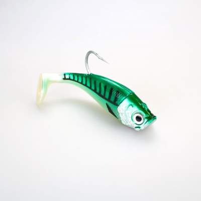 Team Deep Sea Saltwater Jig Shad, 16,0cm, 180g, 1 Kopf + 1 Shad, Mackrele Spezial, 16cm - Mackrele Spezial - 180 - 1+1Stück