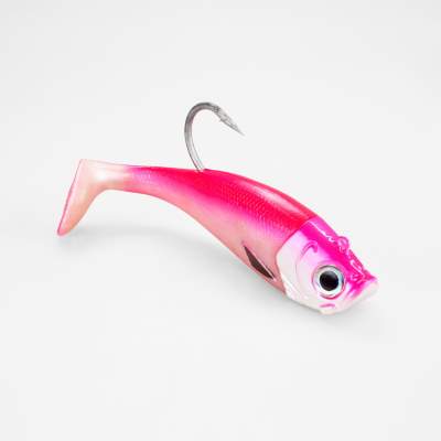 Team Deep Sea Saltwater Jig Shad, 20,0cm, 265g, 1 Kopf + 1 Shad, Fluo Pink Hostess 20cm - Fluo Pink Hostess - 265g - 1+1Stück