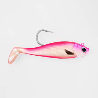 Team Deep Sea Saltwater Jig Shad, 16,0cm, 180g, 1 Kopf + 1 Shad, Fluo Pink Hostess 16cm - Fluo Pink Hostess - 180g - 1+1Stück