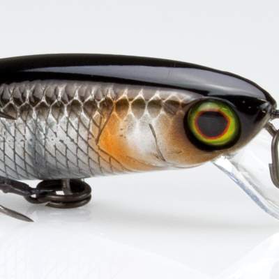 Illex Tiny Fry 50 SP HL Silver Black Wobbler 5cm - 2,7g - 1 Stück