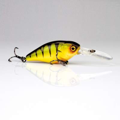 Illex Crankbait DD (Deep Diving) Cherry 55 Wobbler Perch, - 5,5cm - Perch - 11,2g - 1Stück