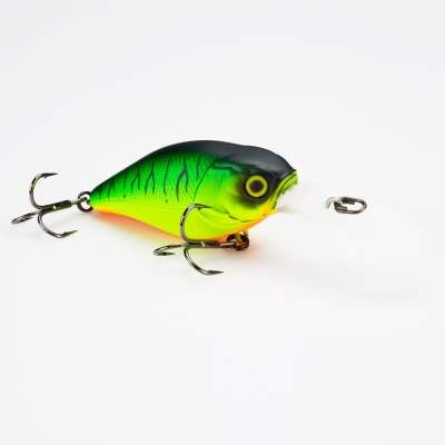 Illex Crankbait DD (Deep Diving) Cherry 55 Wobbler Mat Tiger, - 5,5cm - Mat Tiger - 11,2g - 1Stück